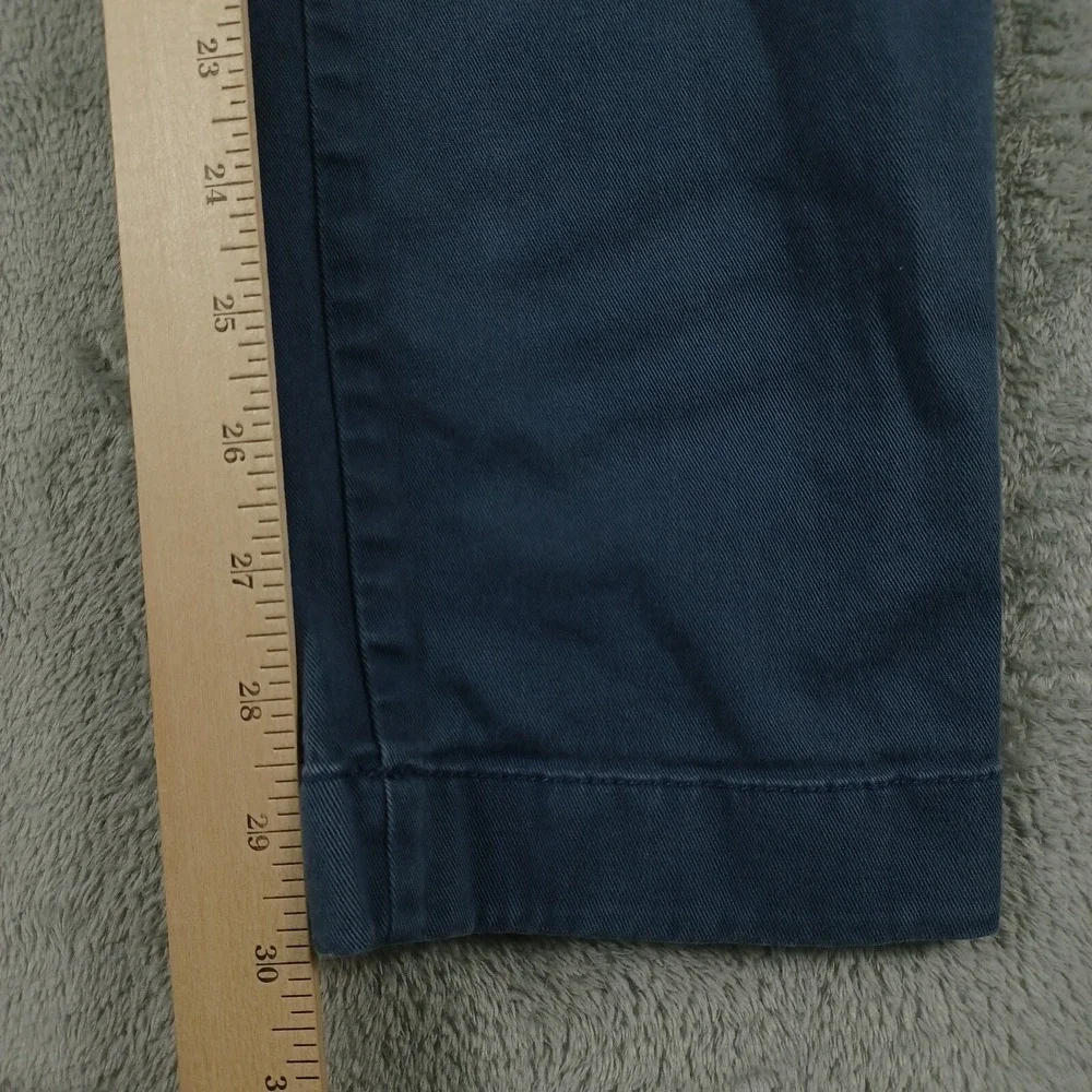 J Crew Pants Mens 30x30 Blue Chino‎ Straight Slim Fit Cotton Modern